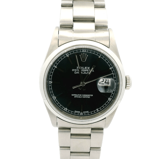 Stainless Steel Blue Dial Rolex Datejust - Forever Rox