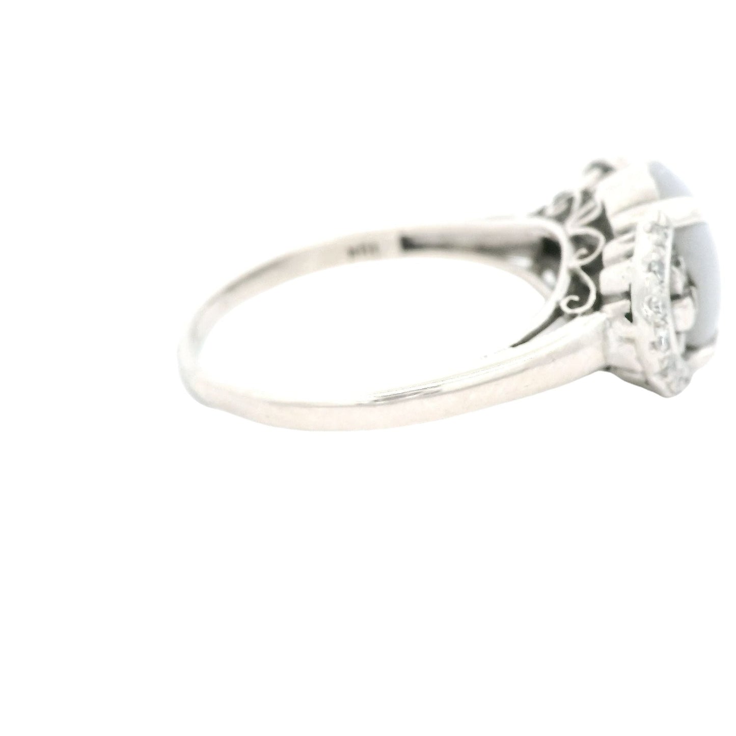 Star Sapphire & Diamond Estate Ring - Forever Rox