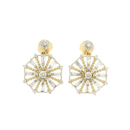 Starburst Style Diamond Dangles - Forever Rox