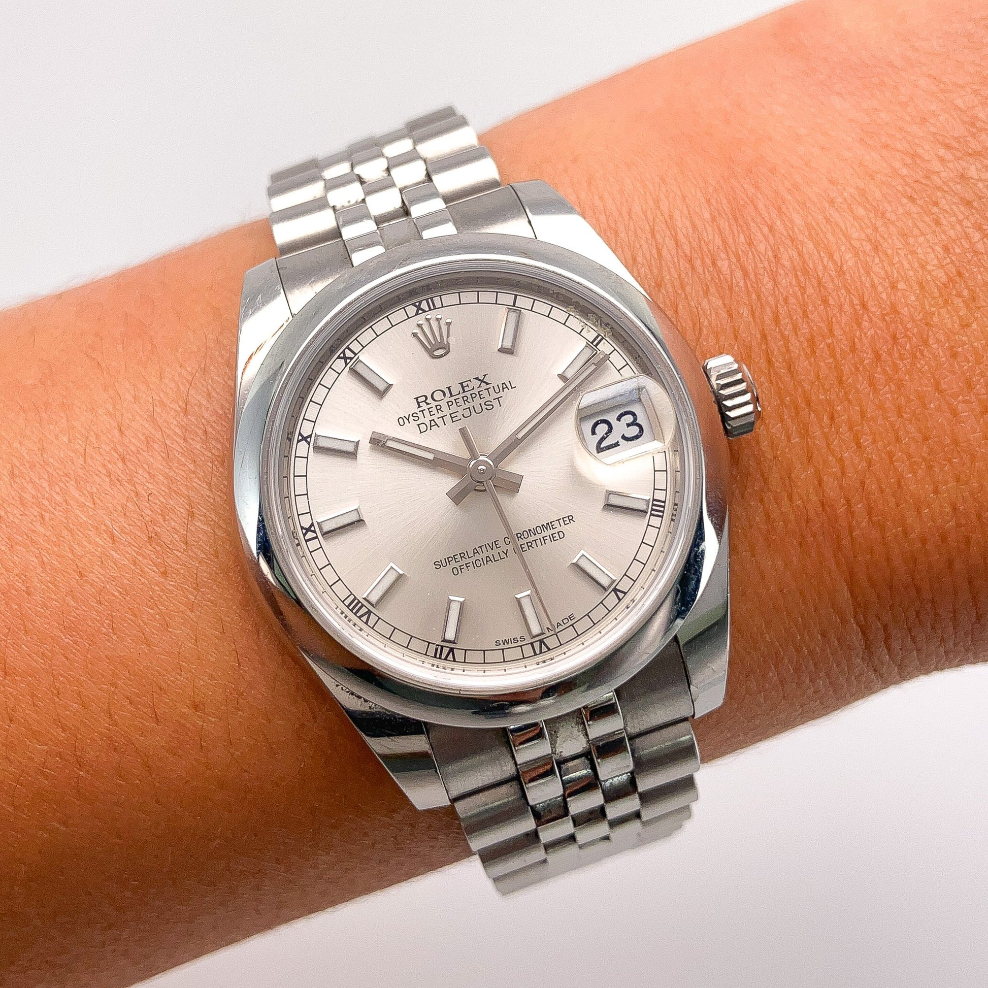 Steel Rolex Datejust 36 - Forever Rox