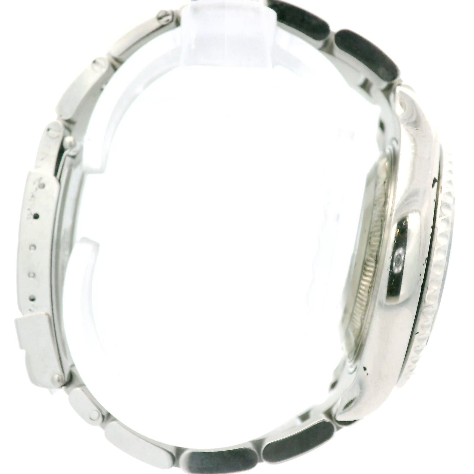 Steel Rolex Yacht Master with Platinum Bezel/Dial - Forever Rox