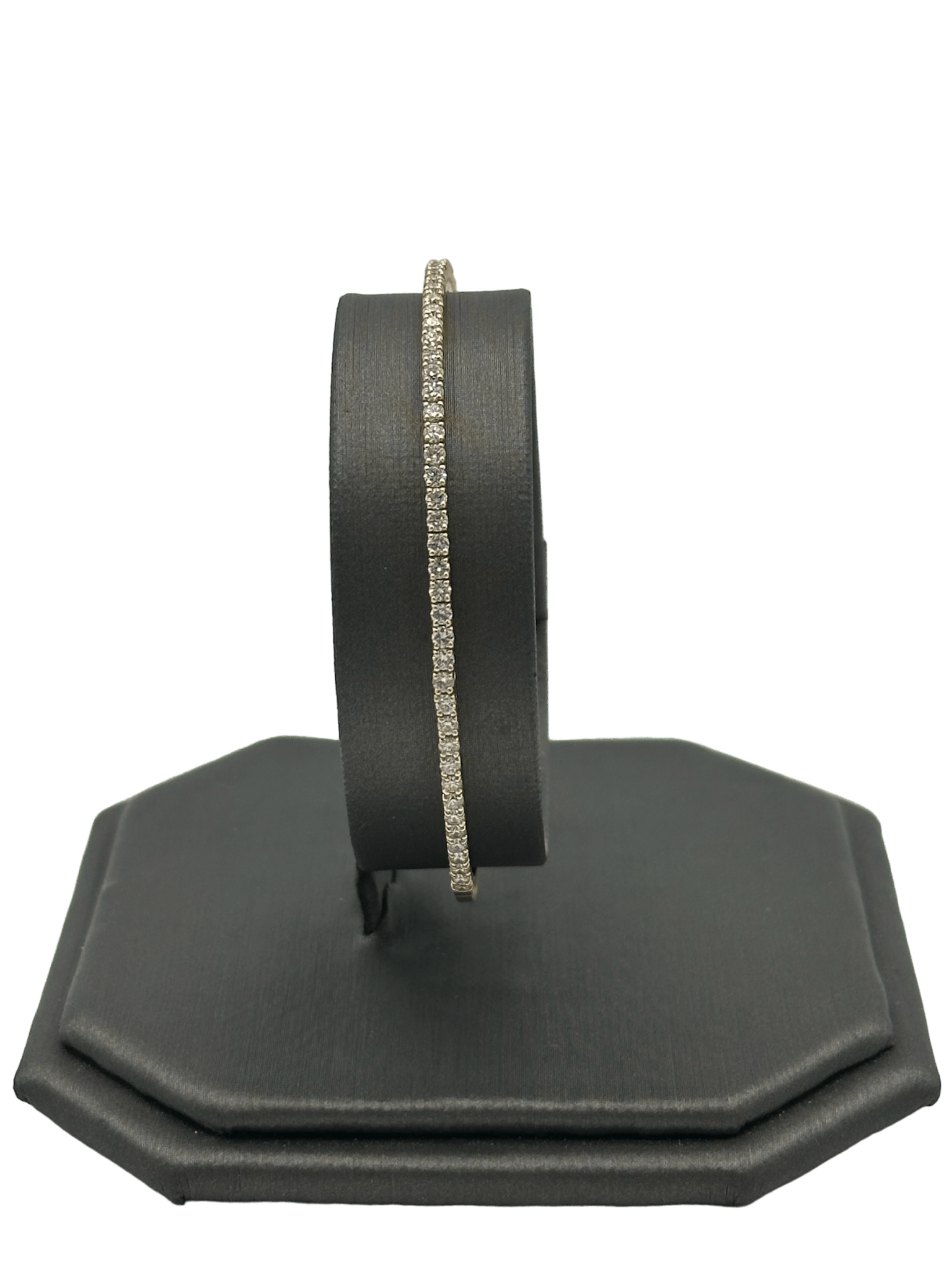 Three Quarter Diamond Flex Bangle - Forever Rox