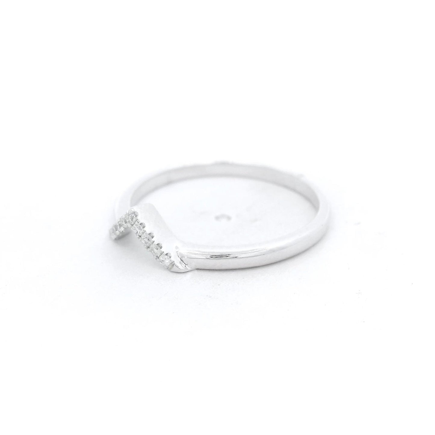 Triangle Point Diamond Band - Forever Rox