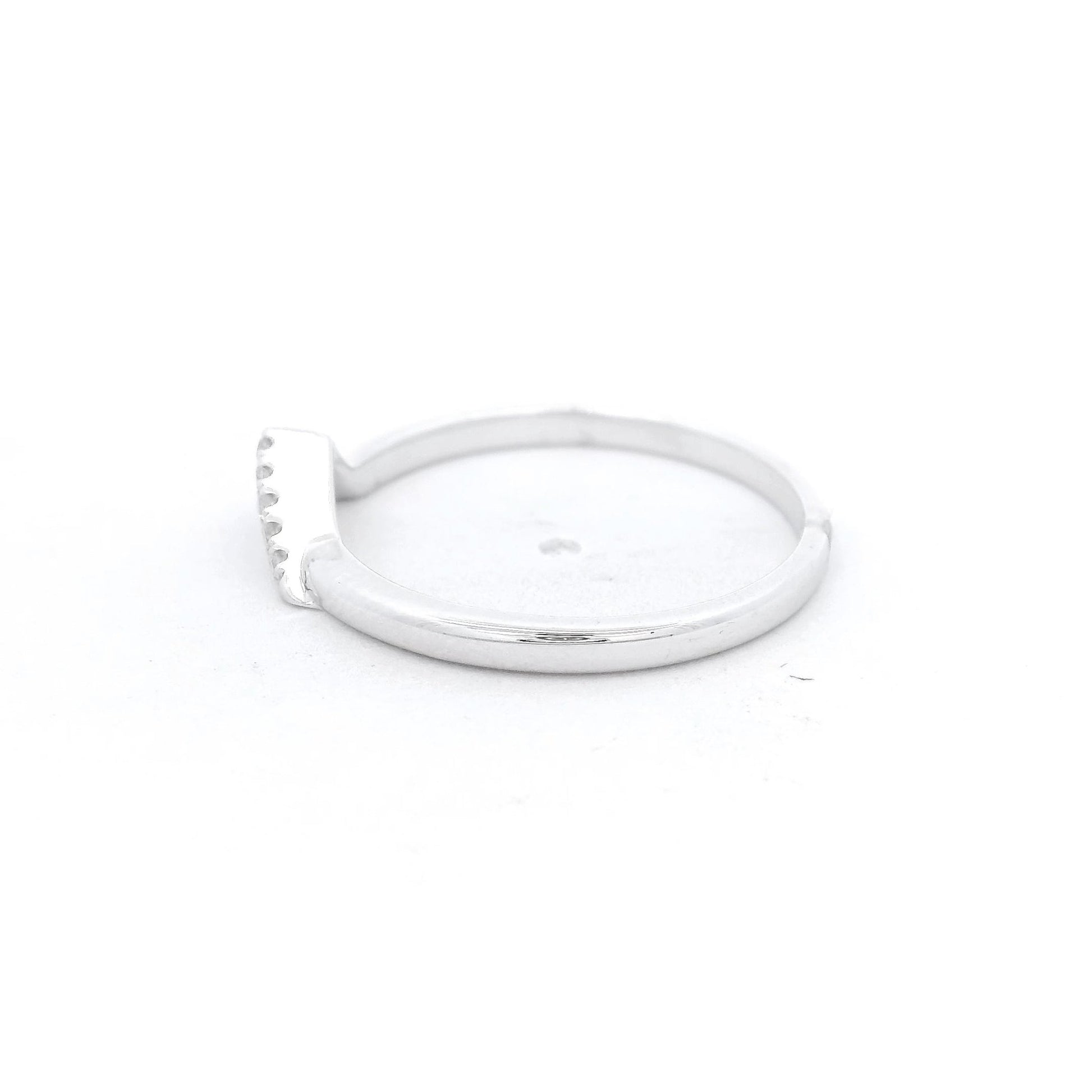 Triangle Point Diamond Band - Forever Rox