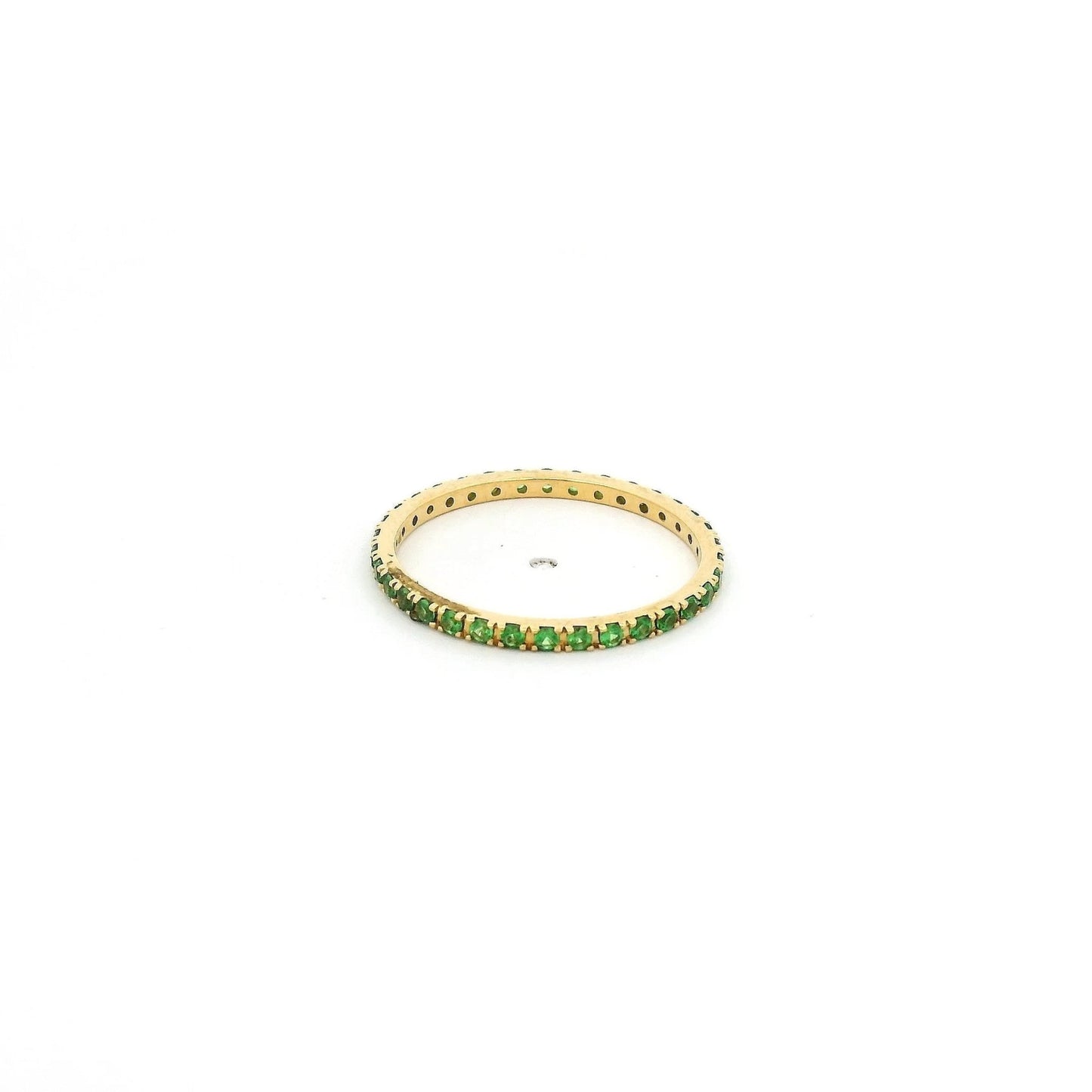 Tsavorite Eternity Band - Forever Rox Fine Jewelry