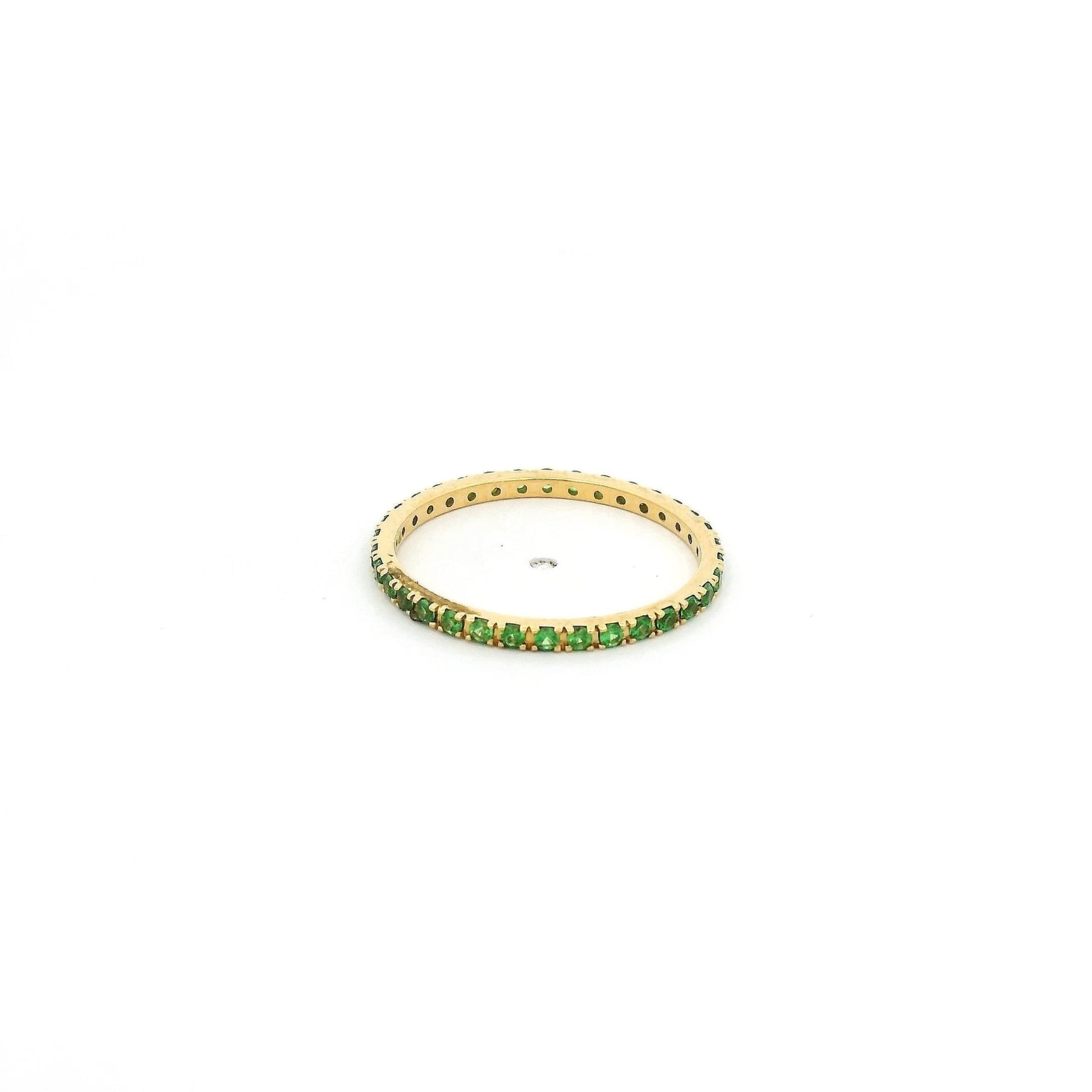 Tsavorite Eternity Band - Forever Rox Fine Jewelry