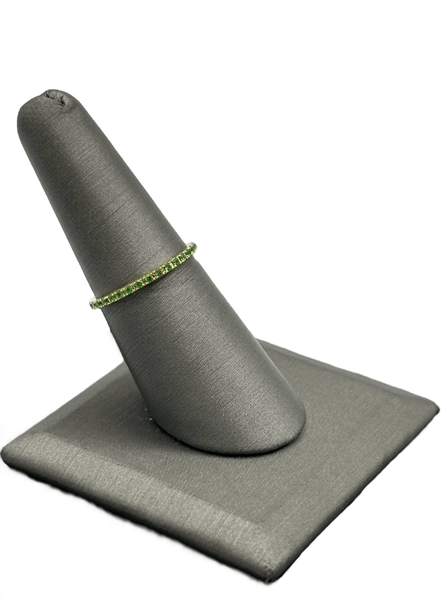 Tsavorite Eternity Band - Forever Rox