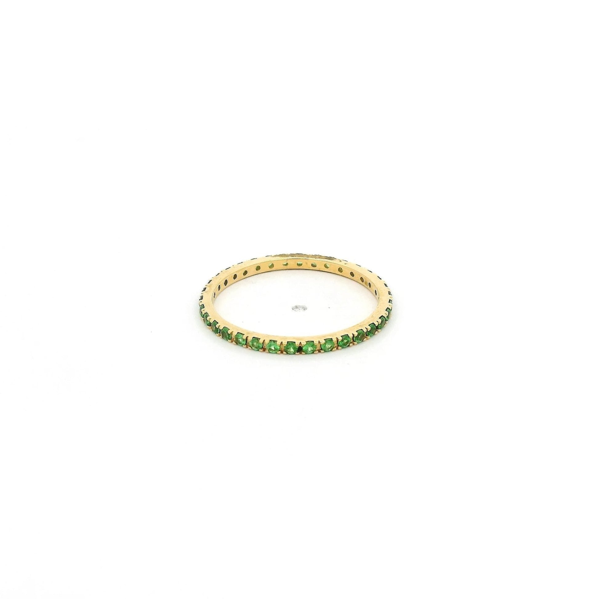 Tsavorite Eternity Band - Forever Rox Fine Jewelry