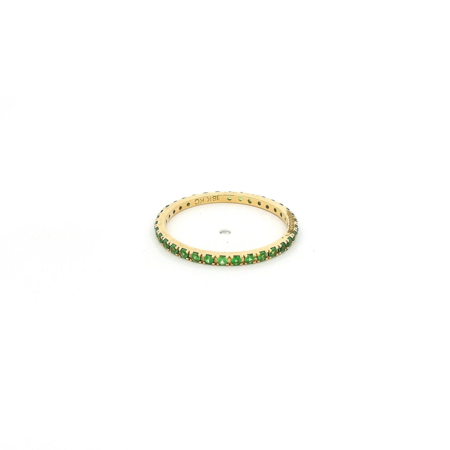 Tsavorite Eternity Band - Forever Rox Fine Jewelry