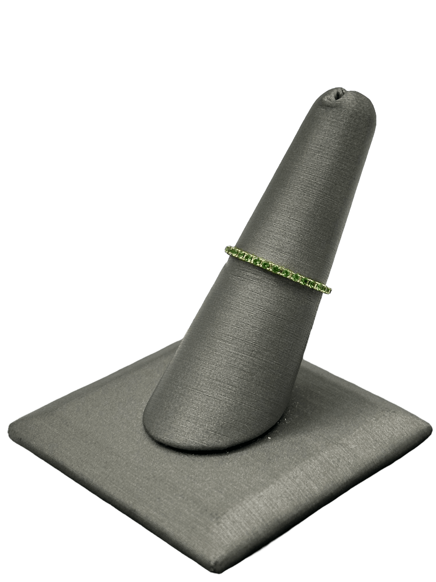 Tsavorite Eternity Band - Forever Rox