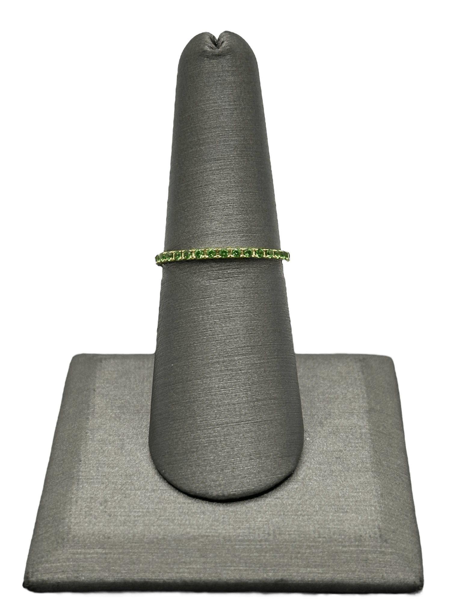 Tsavorite Eternity Band - Forever Rox