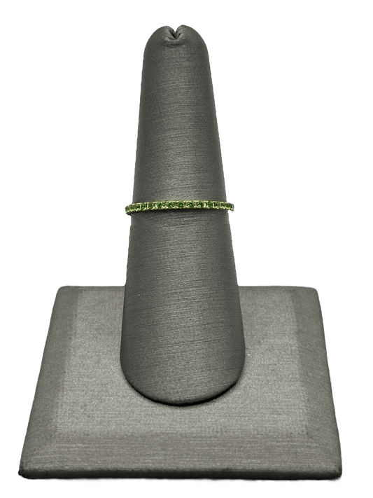 Tsavorite Eternity Band - Forever Rox