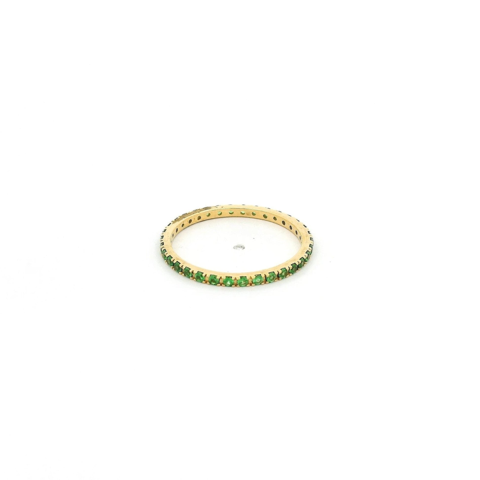 Tsavorite Eternity Band - Forever Rox Fine Jewelry