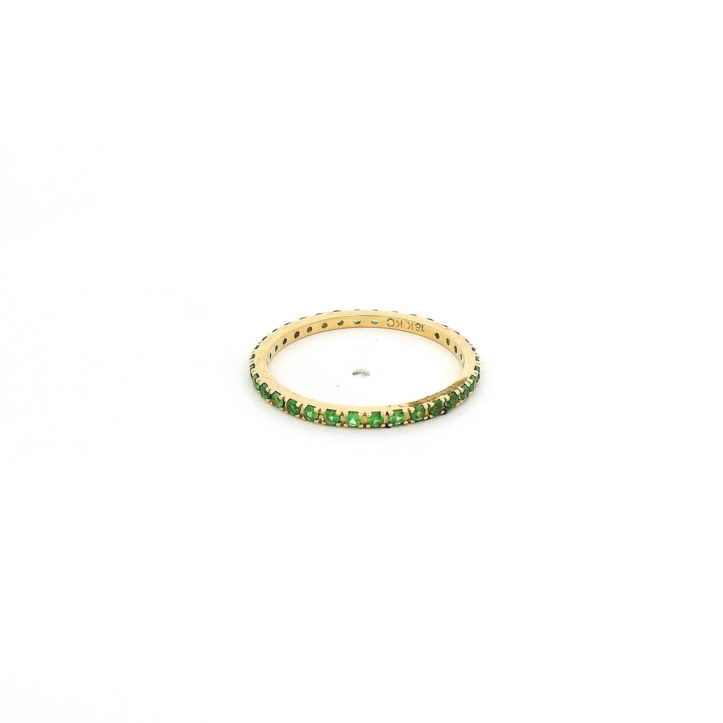 Tsavorite Eternity Band - Forever Rox Fine Jewelry