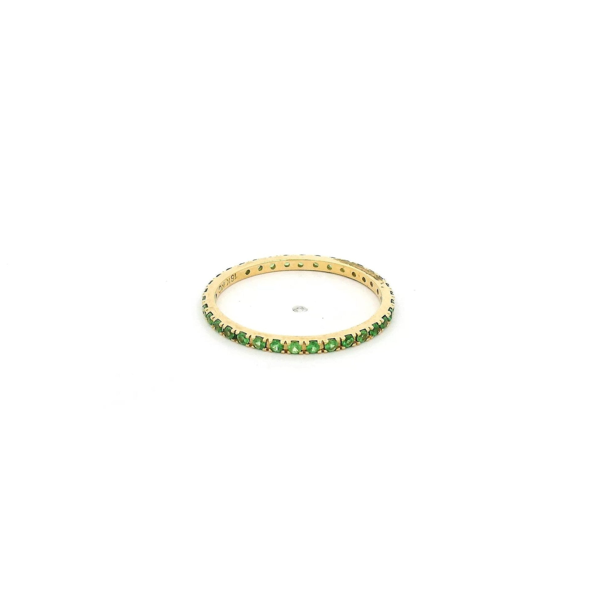Tsavorite Eternity Band - Forever Rox Fine Jewelry
