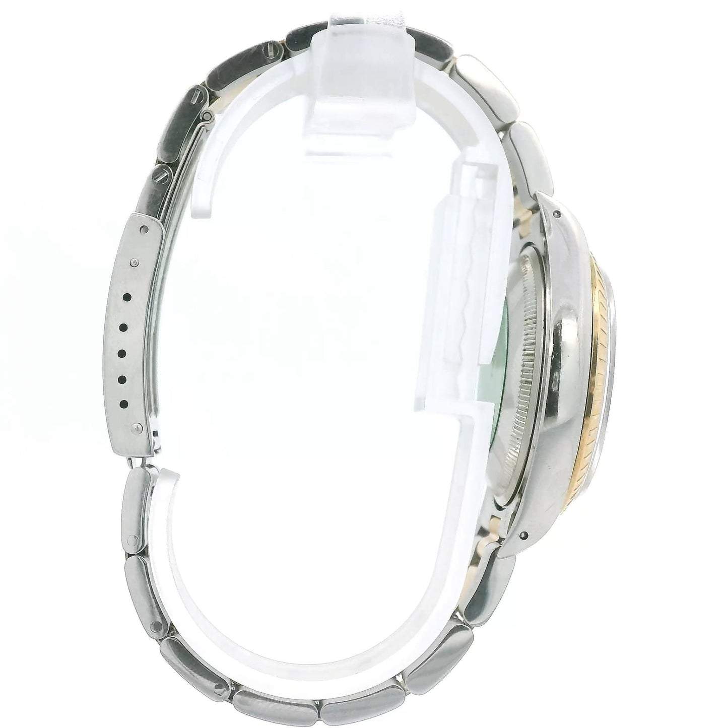 Two Tone Rolex Blue Sunburst Dial Oyster Date - Forever Rox