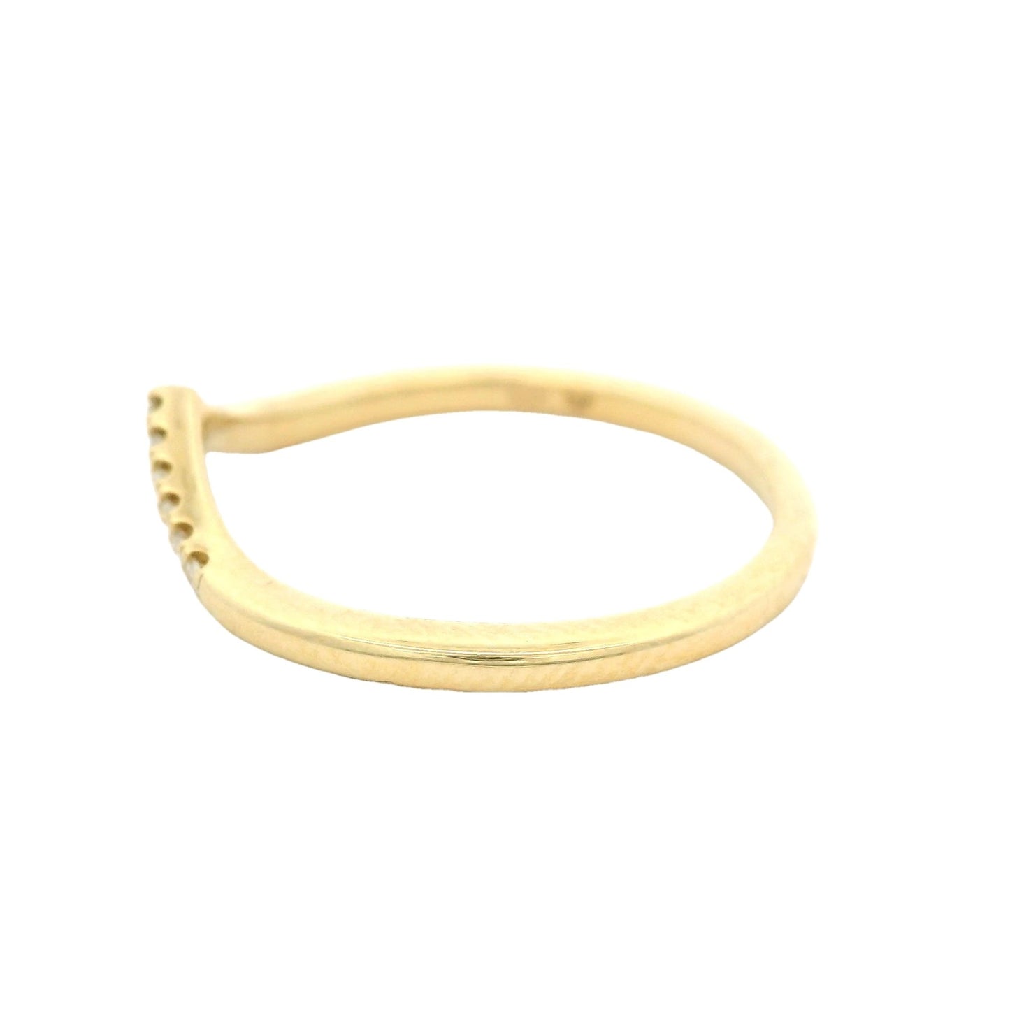 V Shape Diamond Band - Forever Rox