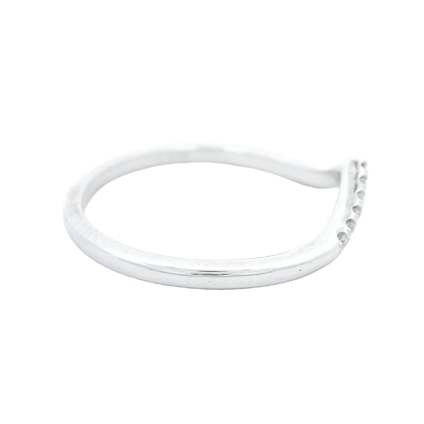 V Shape Diamond Band - Forever Rox