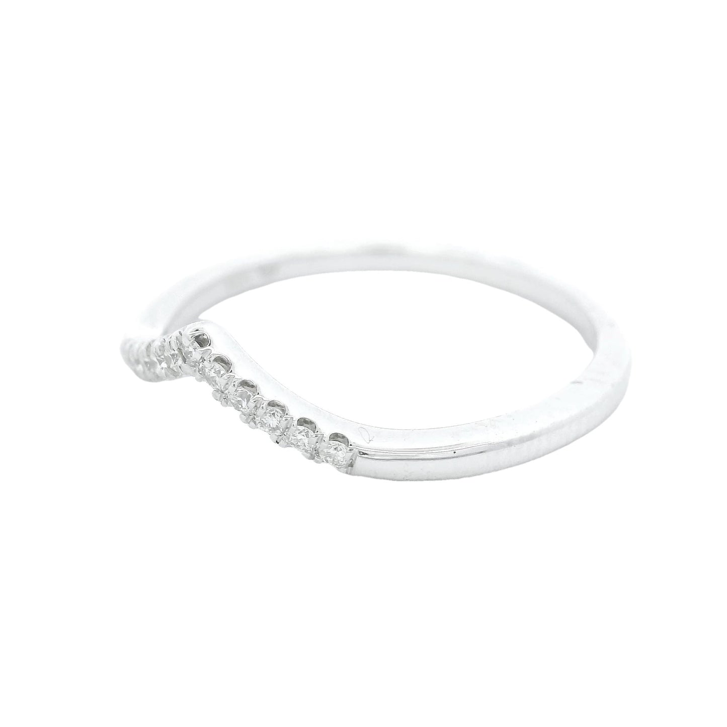 V Shape Diamond Band - Forever Rox