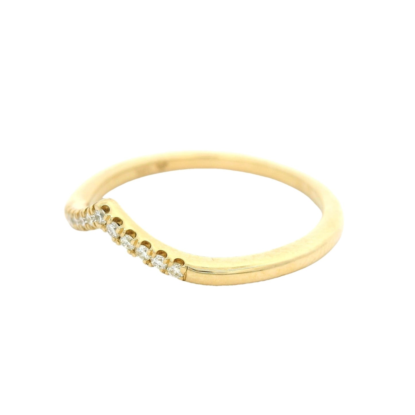 V Shape Diamond Band - Forever Rox