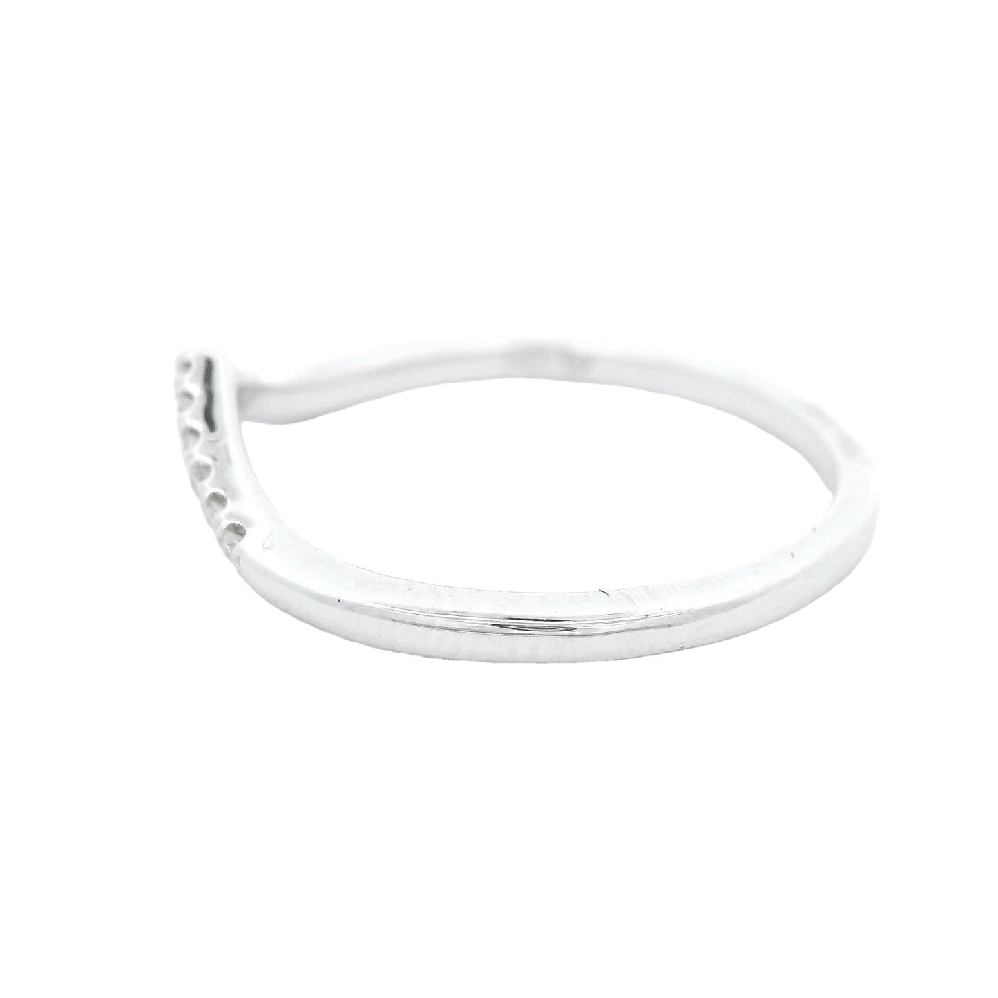 V Shape Diamond Band - Forever Rox