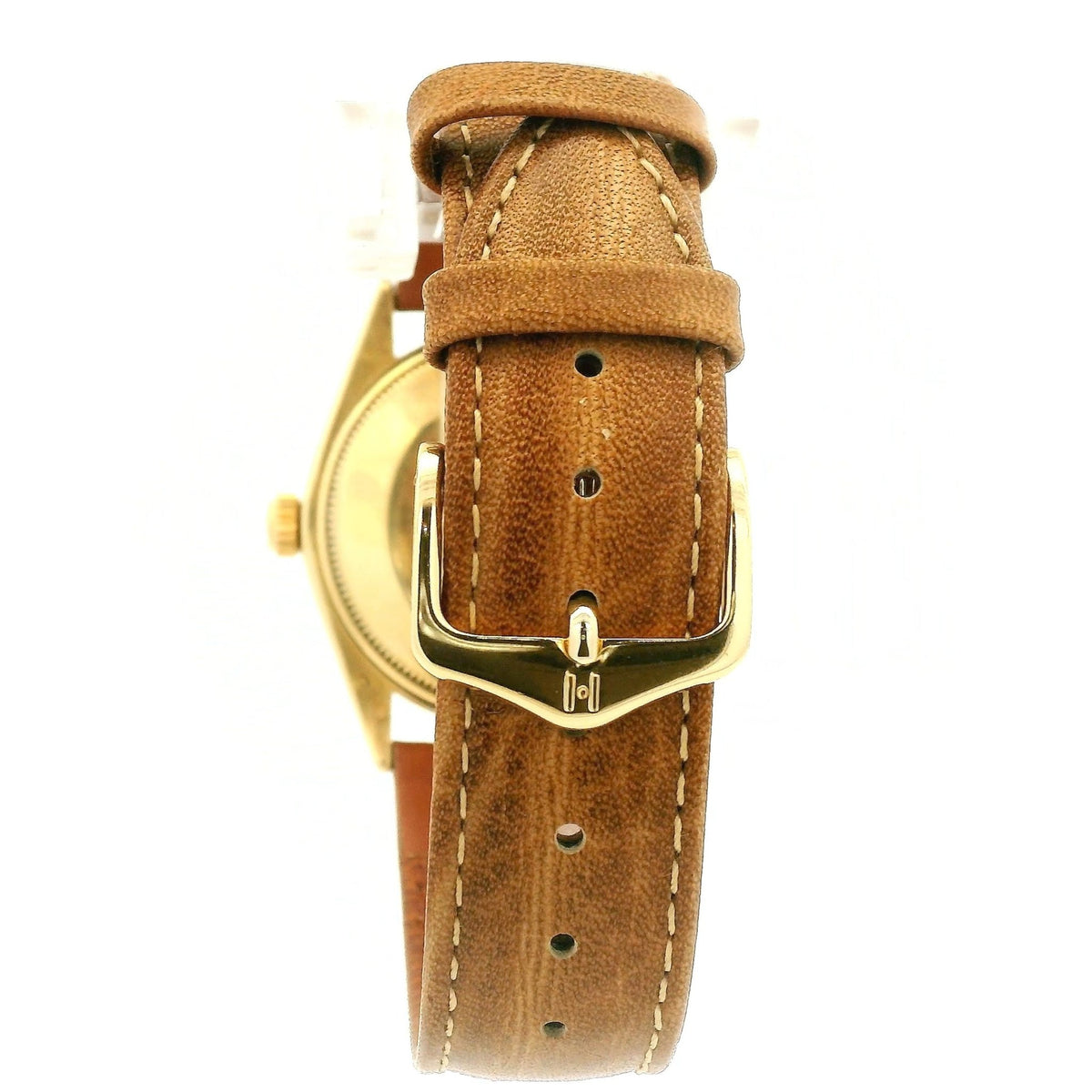 Vintage 14k Yellow Gold Rolex Oyster Perpetual Circa 1950's Rolex - Forever Rox Fine Jewelry