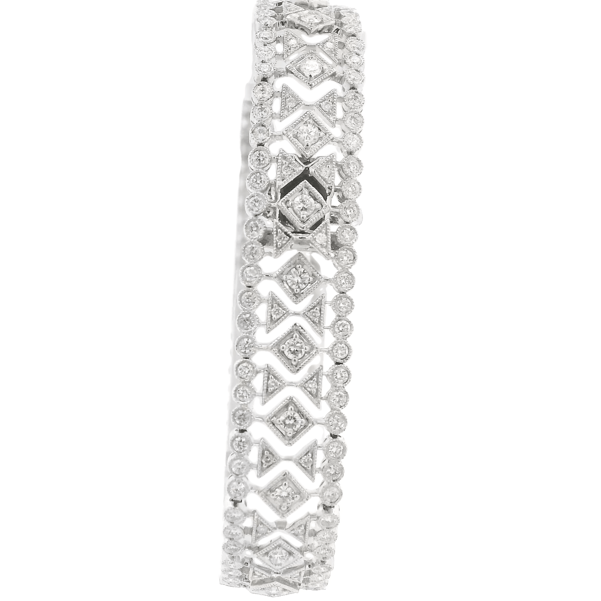Vintage Design Diamond Bracelet - Forever Rox