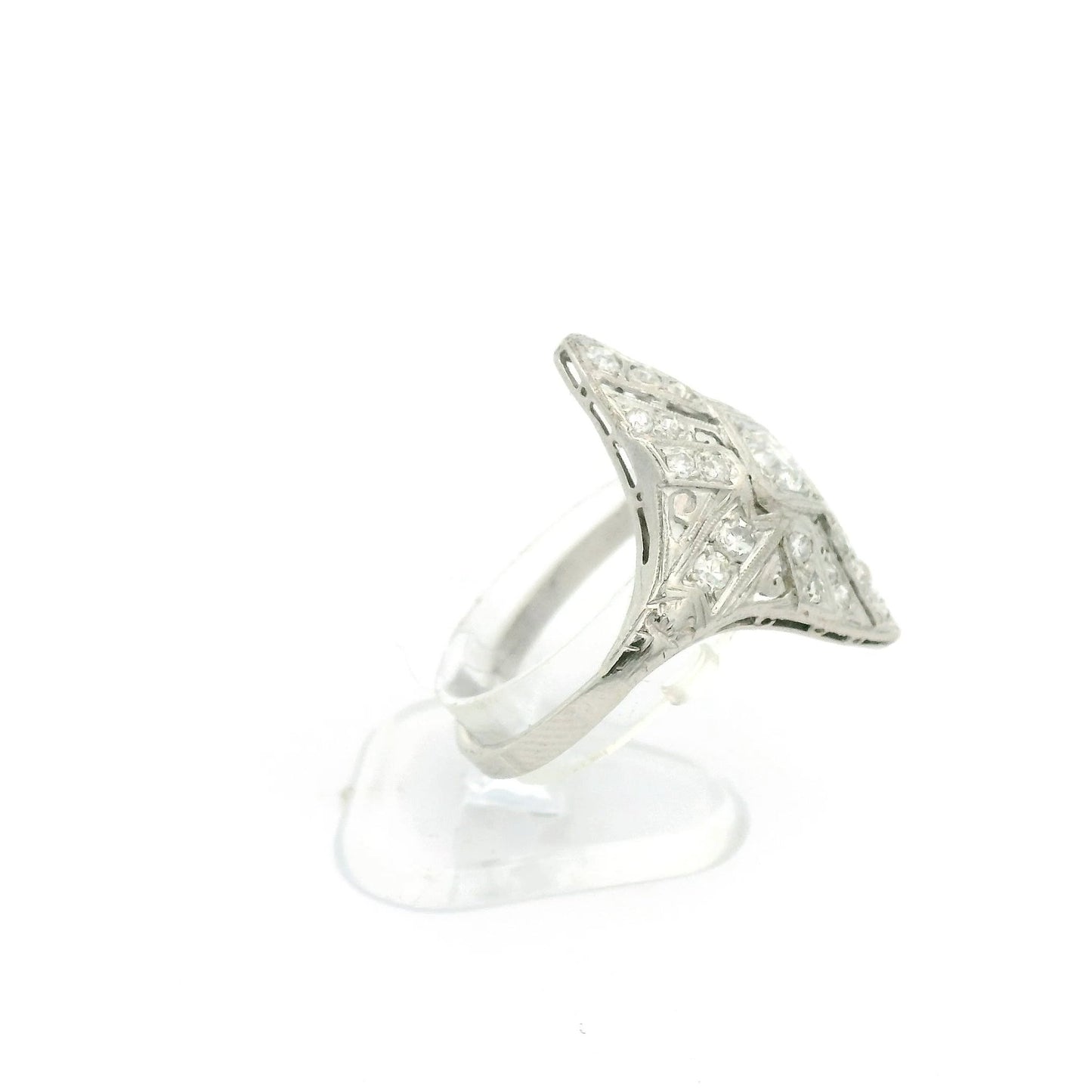 Vintage Old Mine Cut Diamond Ring - Forever Rox