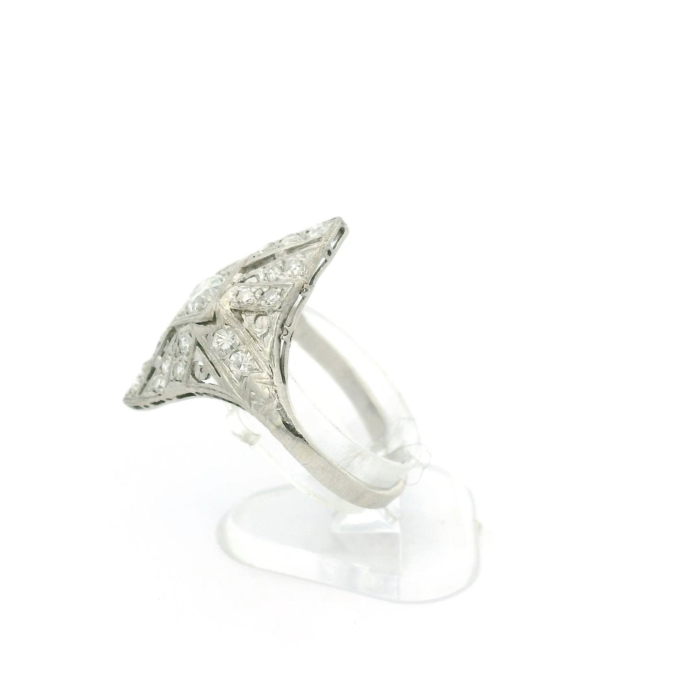 Vintage Old Mine Cut Diamond Ring - Forever Rox