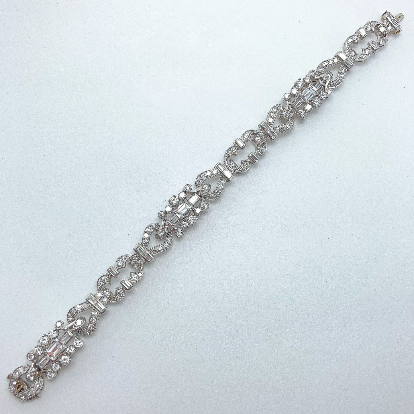 Vintage Openwork Diamond Bracelet - Forever Rox Fine Jewelry