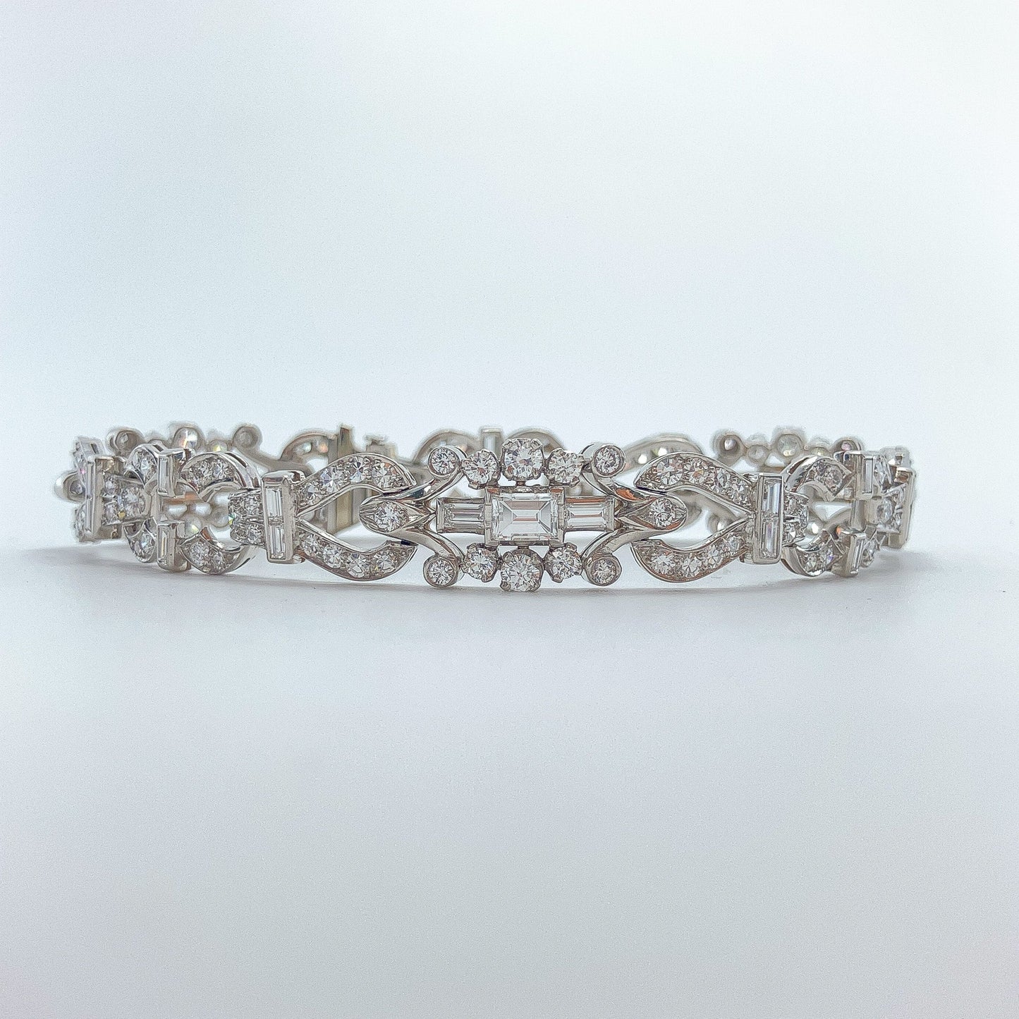 Vintage Openwork Diamond Bracelet - Forever Rox Fine Jewelry