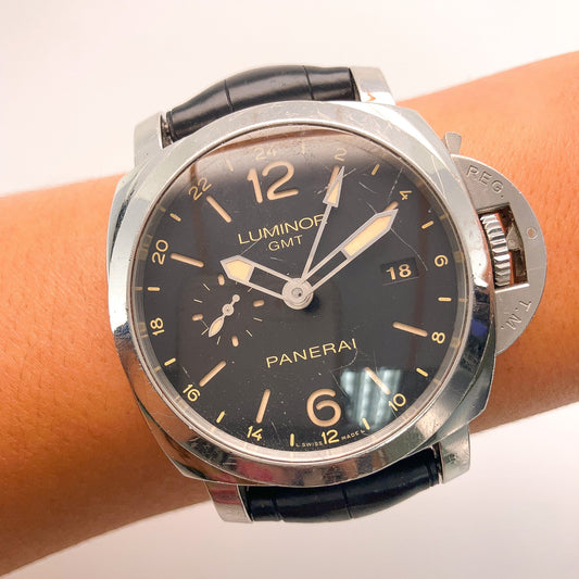 Vitnage Panerai Luminor GMT 531, SS· - Forever Rox