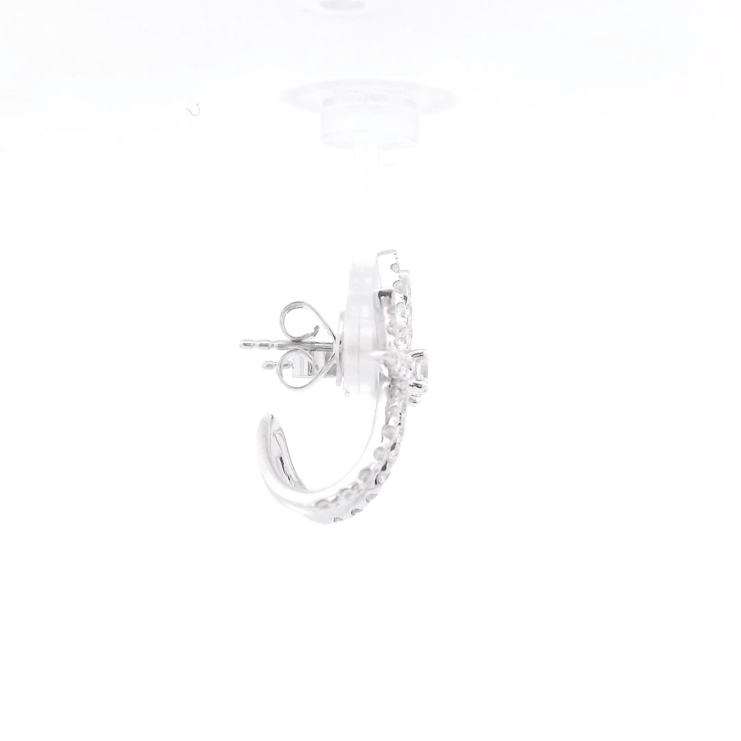 Wrap Under Ear Diamond Star Stud Earrings - Forever Rox