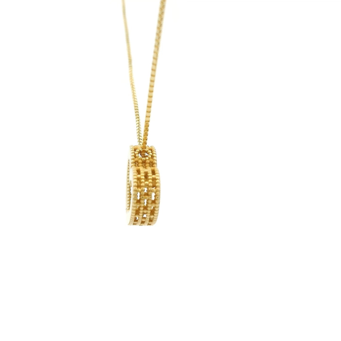 Yellow Gold Heart Pendant - Forever Rox