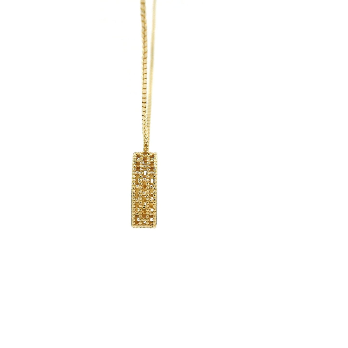Yellow Gold Heart Pendant - Forever Rox
