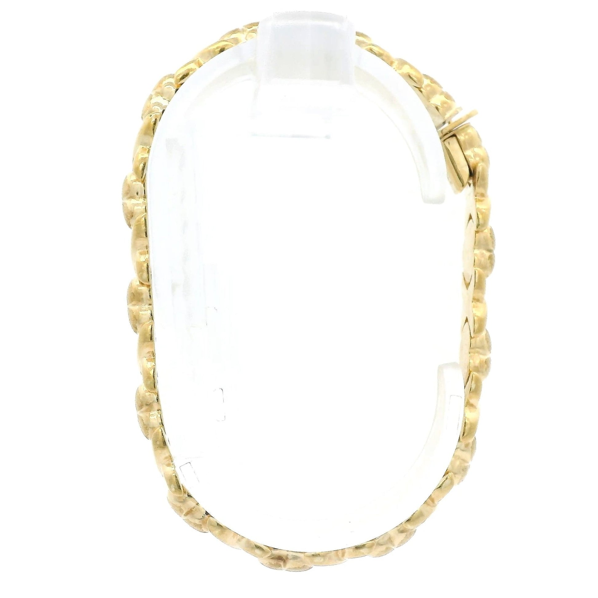 Yellow Gold X/O Heart Bracelet - Forever Rox Fine Jewelry