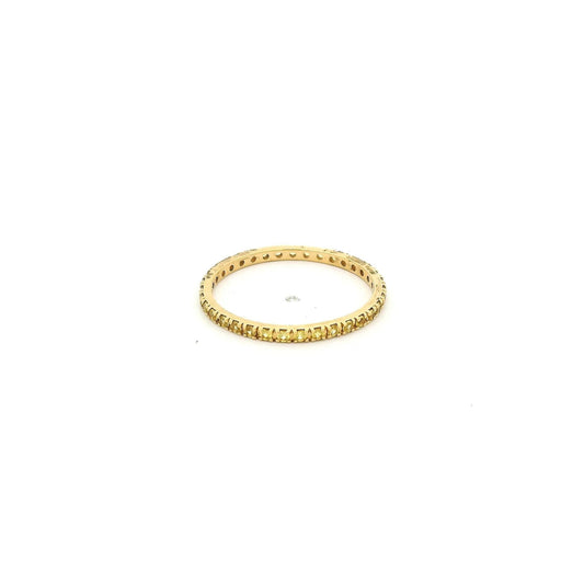 Yellow Sapphire Eternity Band - Forever Rox Fine Jewelry